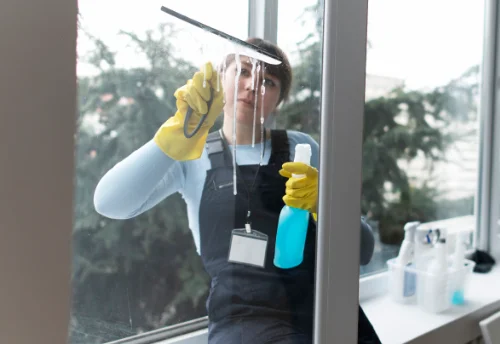 Nettoyage de vitres intérieures et extérieures à Saint-Marcel